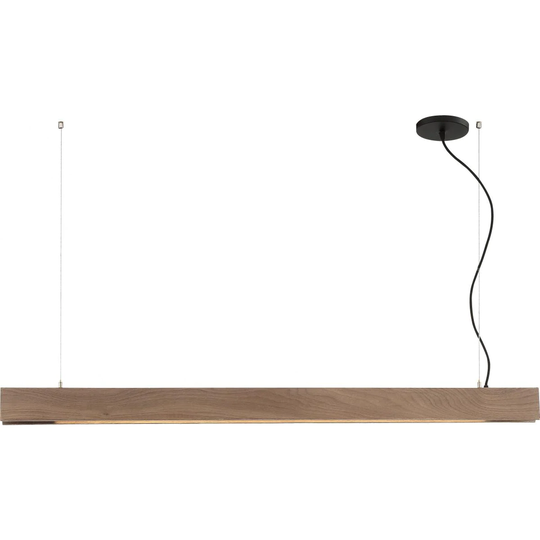 Nuvo Lighting Task Wood Linear LED Pendant Light