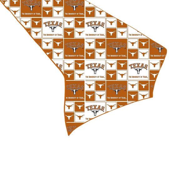 100% Cotton Table Runner Texas Longhorns College Sports Team Home Décor