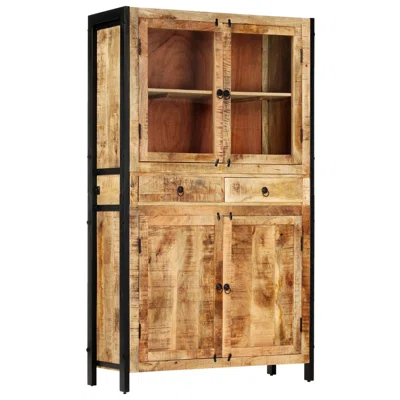 Quamaine 47" Wide 2 Drawer Solid Wood Sideboard
