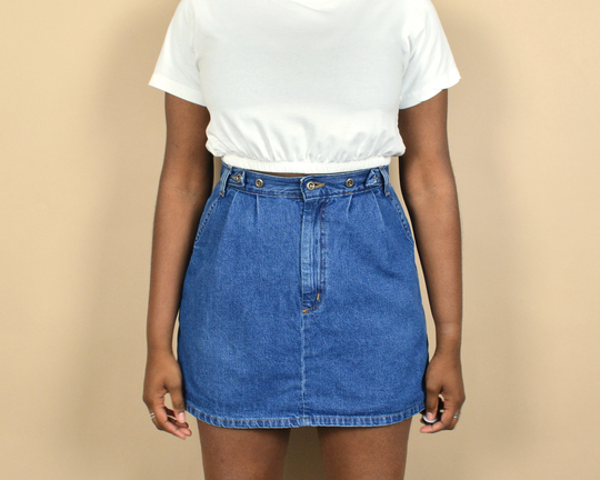 90S Denim Size 27 Vintage Skort