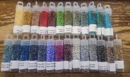 11/0 Delica Inside Color 26 Lot - Amazing Shimmer- 5 Grams Per Color Tube
