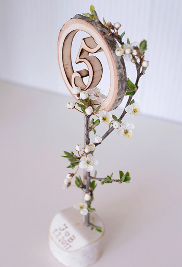 Table Numbers Set Of 12, With Personalized Holder, Rustic Table Numbers, Wedding Number On Stick, Barn Decor