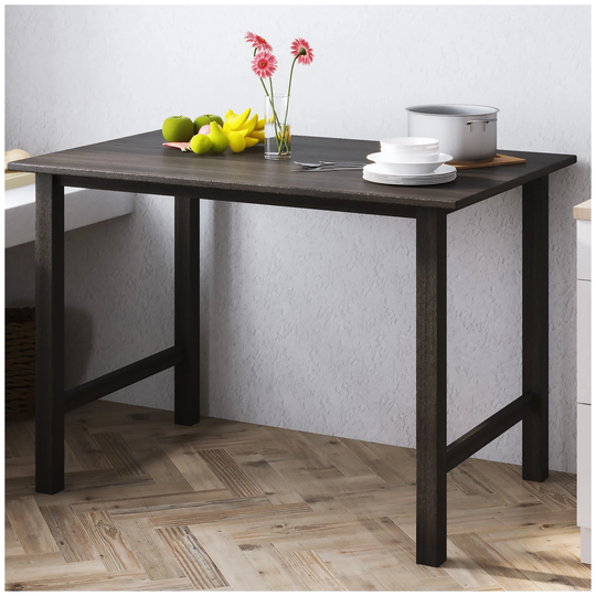 Farmhouse Dining Tables - Wood Dining Table Gray 45