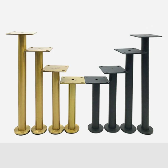 Metal Furniture Legs Golden Table Sofa Feet 4" 6" 8" 9.8" Kitchen Cabinet Cupboard Feet, Diy Improvement