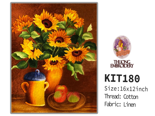 Kit 180 Xoa Hand Embroidery More 30% Threads