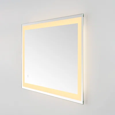 Asheli Rectangle LED Wall Mirror