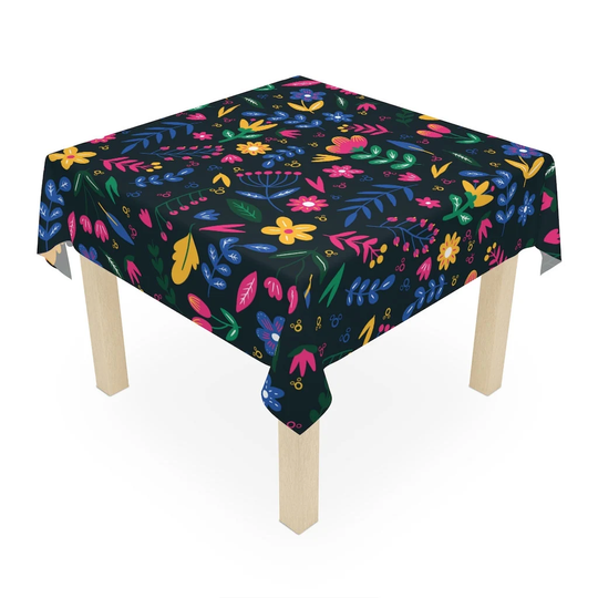 Feelin' Springy Table Cloth // 5 Sizes Home Decor, Travel, Seasonal Decorating, Linen, Kitchen, Dining