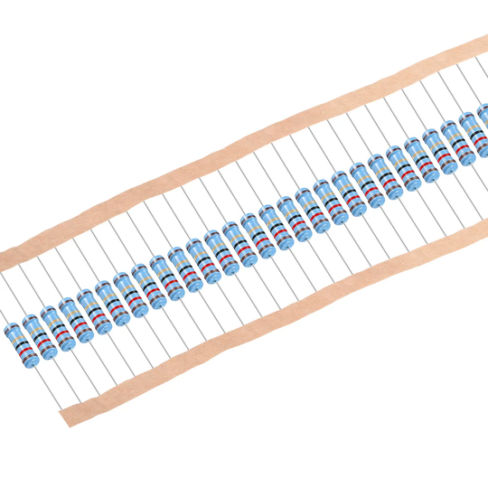 1Watt 12 Ohm Metal Film Resistors 1% Tolerances 30 Pcs - Muti-Color