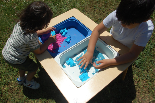 Activity Table, Sensory Bins Montessori Furniture