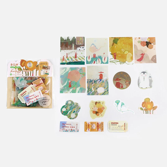 Bgm Fantasy Trip Sticker Flakes - Spirit