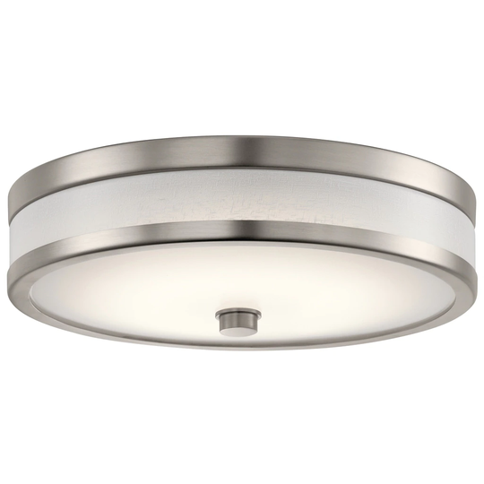 Kichler Lighting Pira Collection Champagne LED Flush Mount