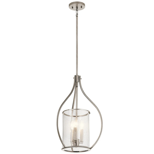 Kichler Lighting Fiona Collection 3-light Classic Pewter Foyer Pendant