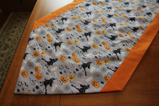 Halloween Table Decor; Centerpiece; Runner; Witches, Ghosts, & Pumpkins