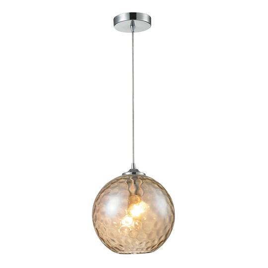 Watersphere 1-Light Mini Pendant in Chrome by ELK Lighting