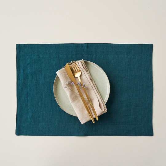 Linen Table Napkins, Napkin Set, 30 Colors, Handmade Cloth Set By Lovely Home Idea