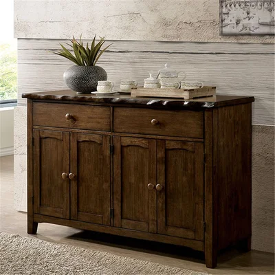 Leonidas 55.13" Wide 2 Drawer Sideboard