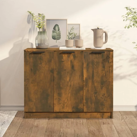 vidaXL Sideboard Engineered Wood Home Storage Organizer Furniture Multi Colors - 35.6" x 11.8" x 27.6"