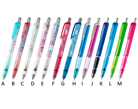 Limited Zebra Delguard Lead Break Protection 0.5mm Mechanical Pencil Moreru Mignon Tokyo Candy Color Words