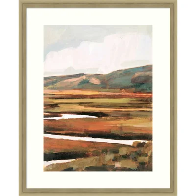 Mountain Field II by Victoria Borges - Picture Frame Painting Print on Paper