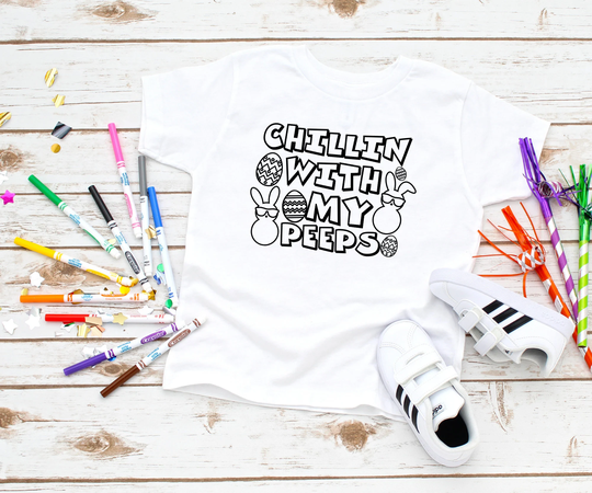 Youth T-Shirt | Easter Color Your Own Shirt