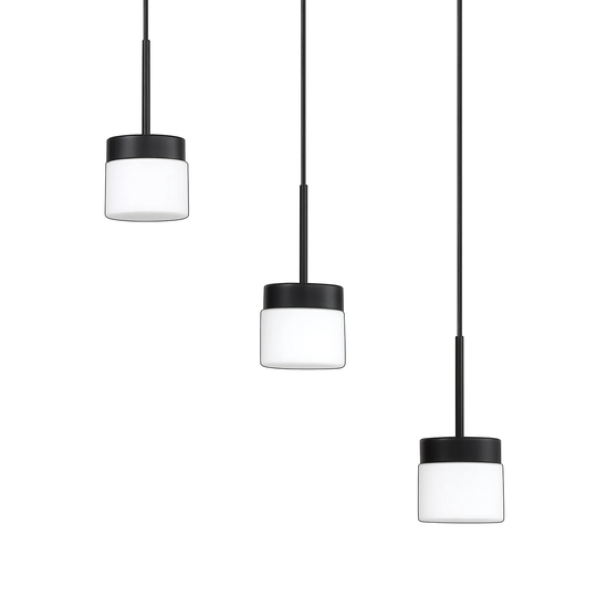 Nuon 3-Light Black Bar