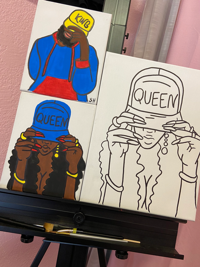 Queen Canvas Only