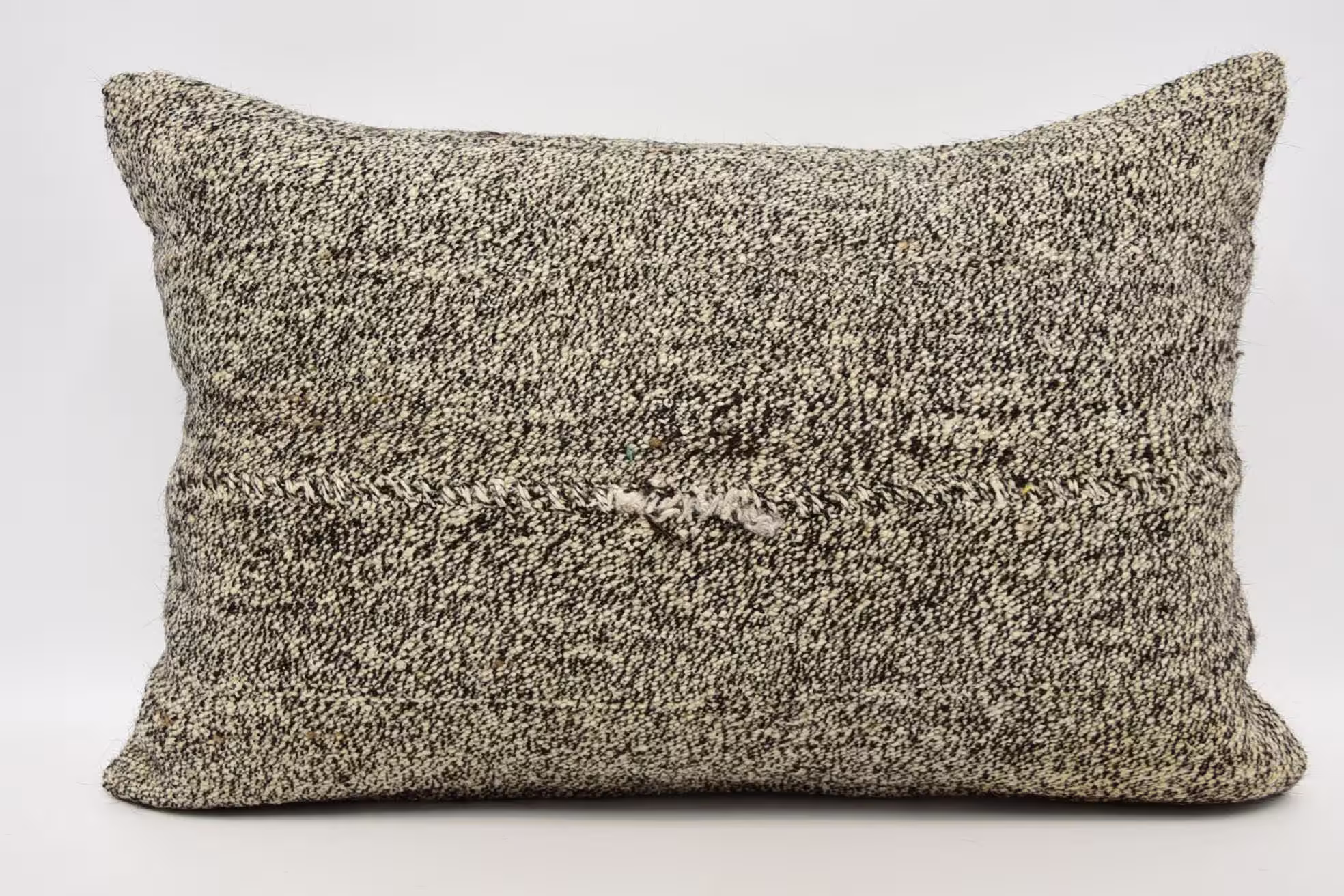 Pillow Covers, Designer Pillows, Throw Cover, 16x24 Brown Cushion, Flat Case, Office Chair Knot Pillow, 1548