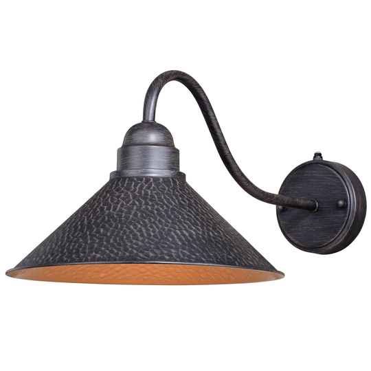 Vaxcel Lighting Outland Single Light 10" Tall Outdoor Wall Sconce with