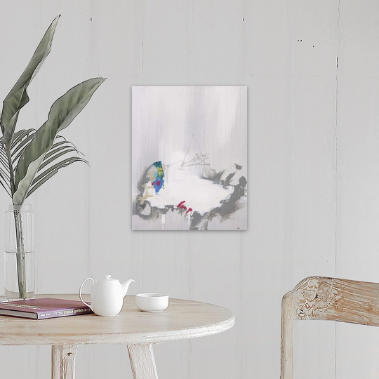"Down the Street I" Canvas Wall Art