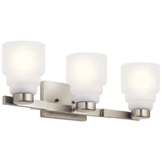 Kichler Lighting Vionnet 3-Light Vanity Light Brushed Nickel
