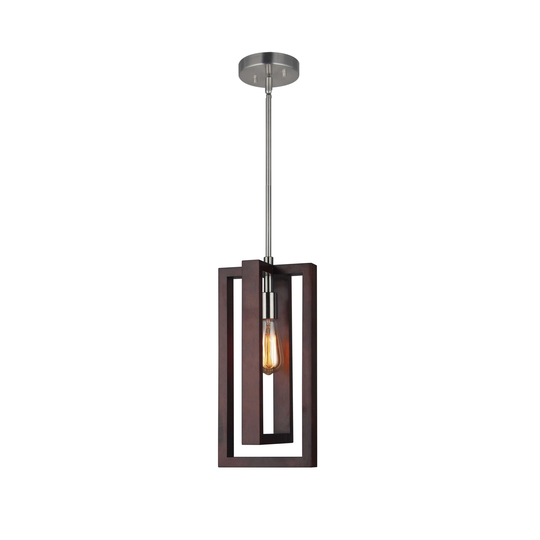 Woodbridge Lighting Stella Wood Mini-pendant