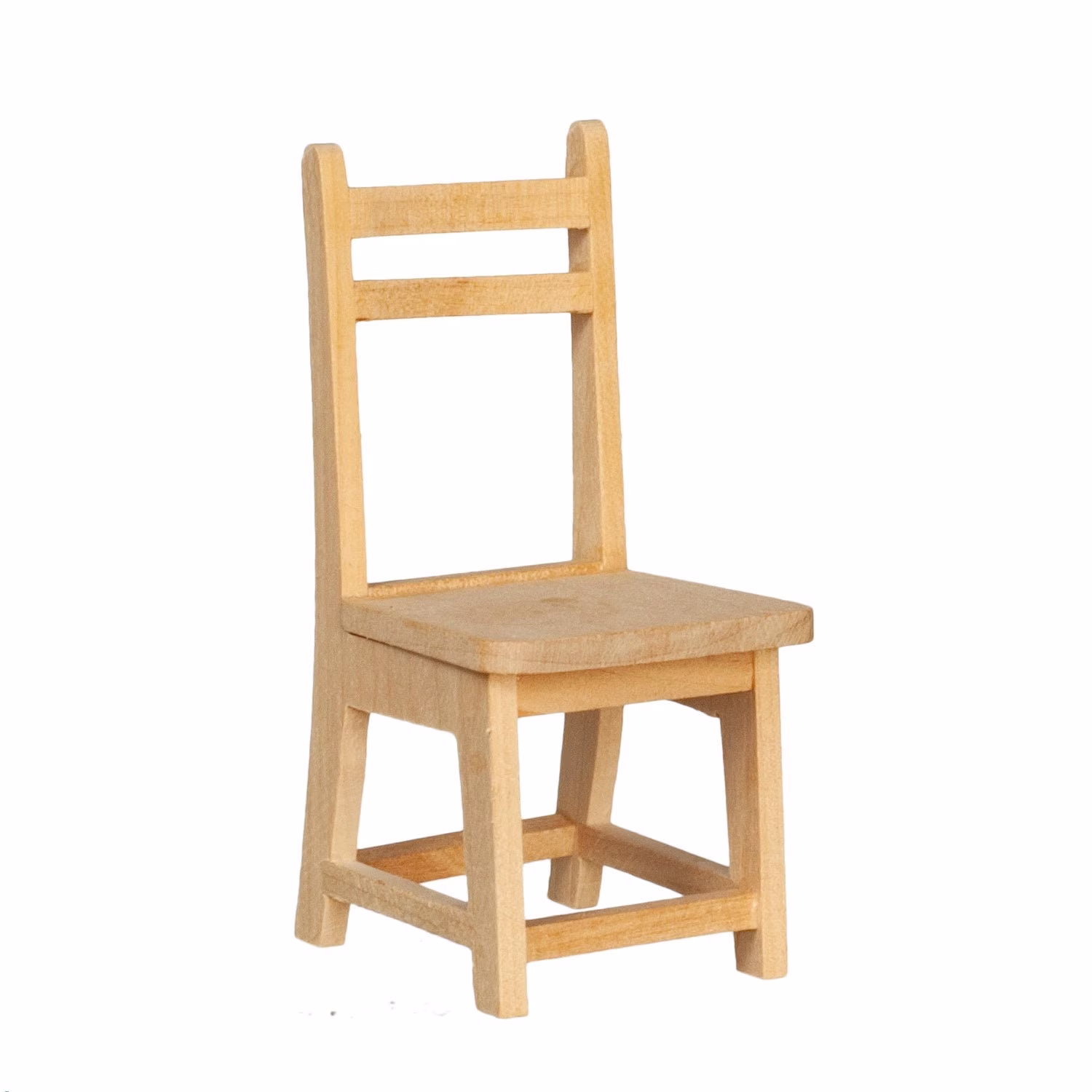 112 Dollhouse Miniature Side Chair/ Unfinished Az T4631