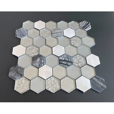2" x 2" Honeycomb Mosaic Tile