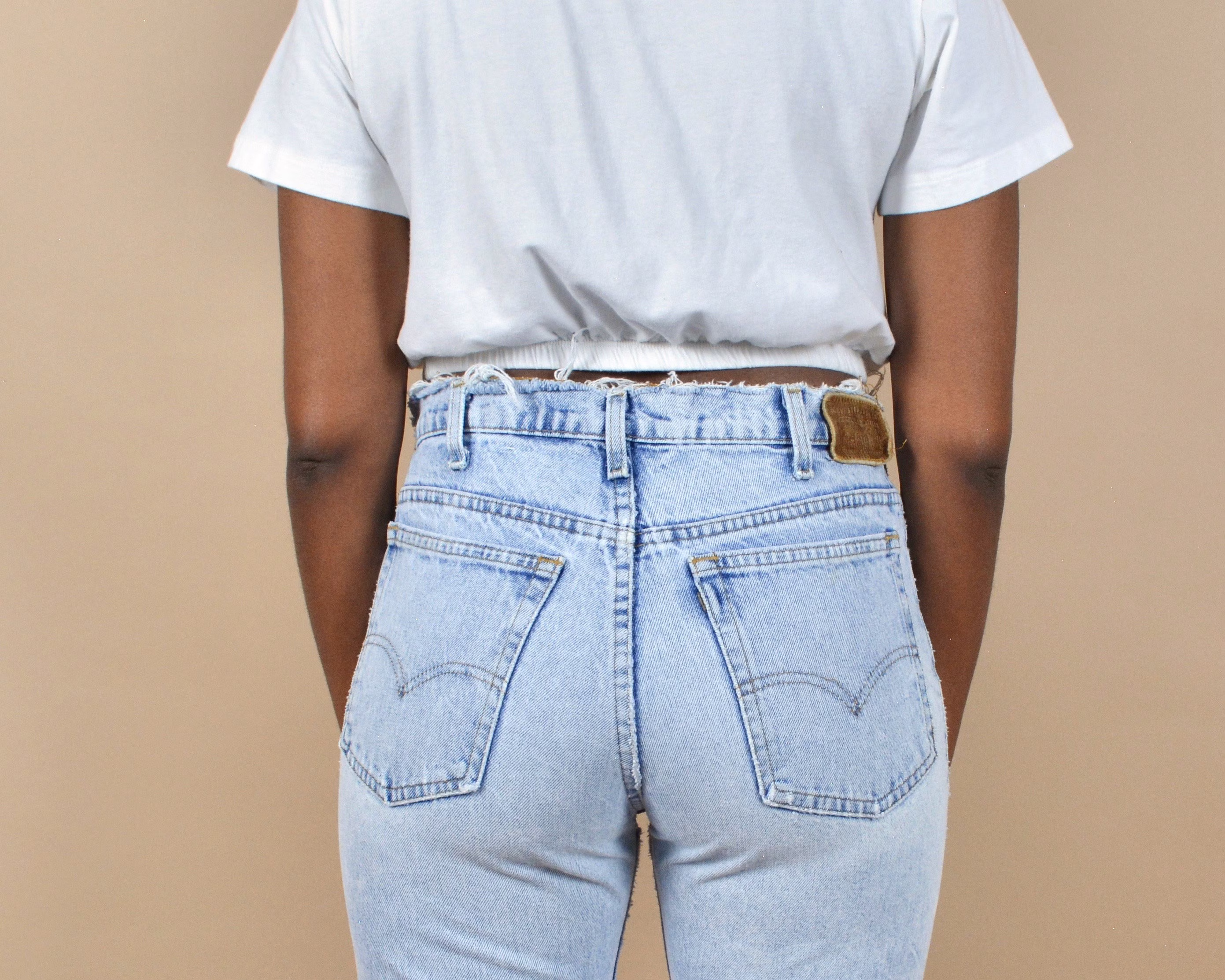 Levi's Size 31 Vintage Light Stone Wash Denim Jeans