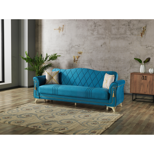 Viktor Living Room Glamorous Convertible Sleeper Sofa