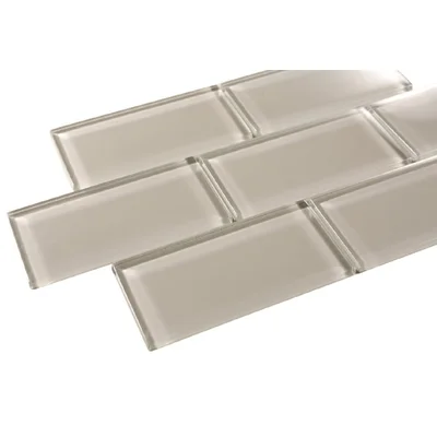 3" x 6" Glass Mosaic Subway Wall Tile