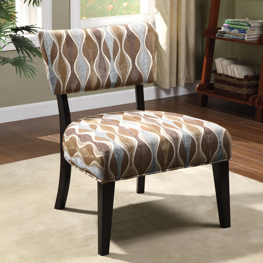 Furniture of America Gind Traditional Multi-color Fabric Accent Chair