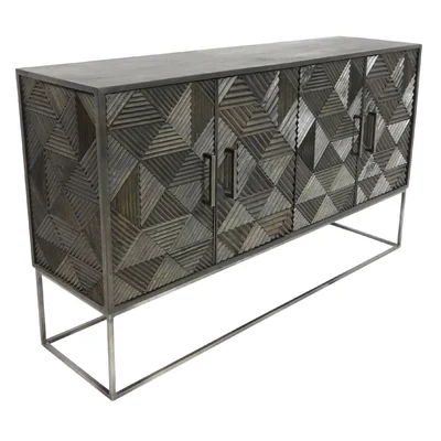Selzer 60" Wide Mango Wood Sideboard