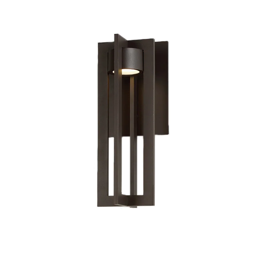WAC Lighting Chamber Single Light 16" Tall Integrated LED Outdoor Wall