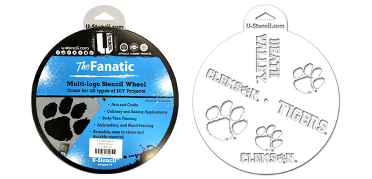Clemson University Stencil Wheel - The Fanatic