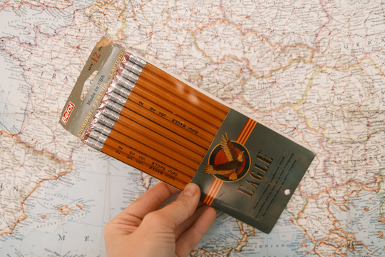 Pack Of 12 Vintage Berol Hb No.2 Pencils/Made in Usa