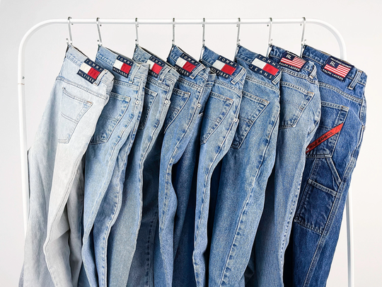 90S Vintage Tommy Hilfiger Jeans | Polo Ralph Lauren All Sizes High Waisted