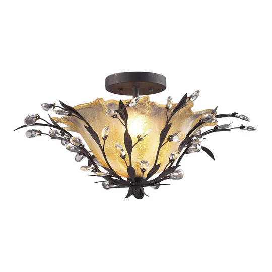 Circero 2-light Semi-flush