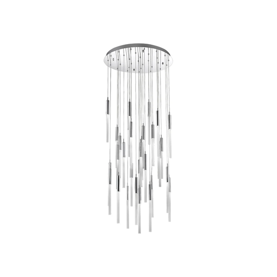 Avenue Lighting HF2031FRPN 31 Light Pendant Main St. Polished Nickel - One Size