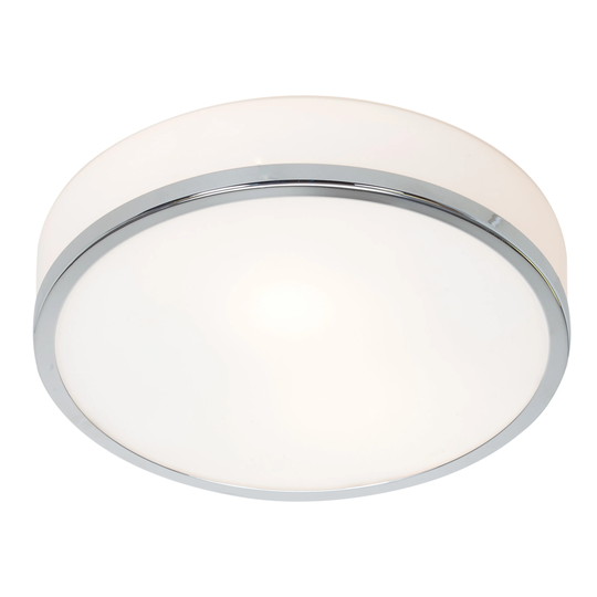 Access Lighting Aero 1-light 10 inch Chrome Flush Mount