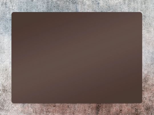 Brown Chair Mat, Splat Protective Vinyl Floor Pvc Office Room Rug, Housewarming Gift