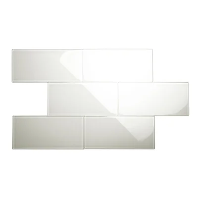 6" x 12" Glass Subway Tile