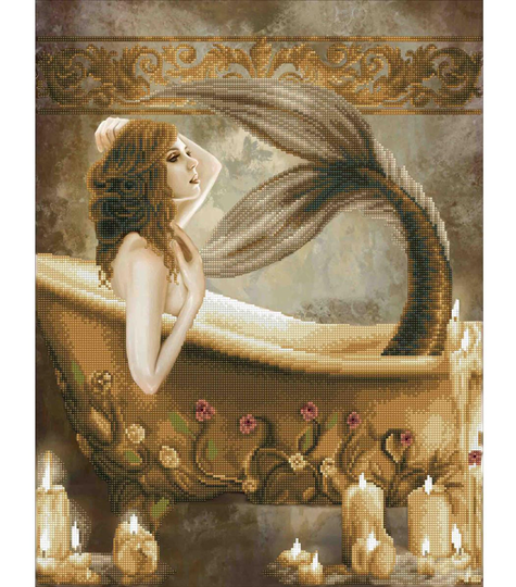 Diamond Dotz Bath Time Mermaid Intermediate Facet Art Kit