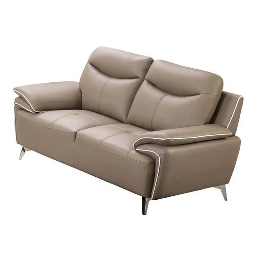 Elle 20 Inch Back Swivel Office Chair with Wheels, Tufted White and Chrome