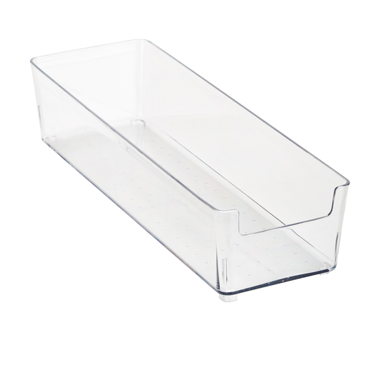 Simplify 2 Pack Medium Rectangular Drawer Organizer - 11.6" x 3.7" x 2.4"